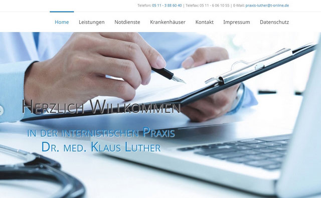 Internist Dr. med. Klaus Luther